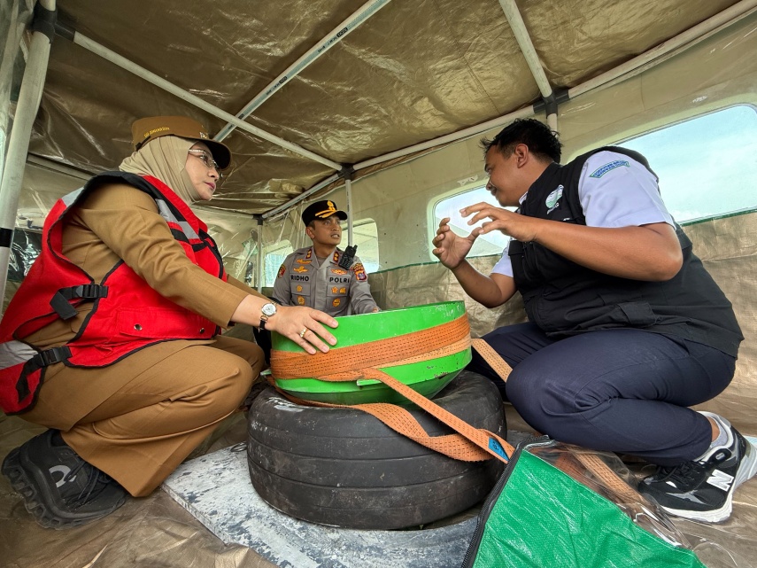 Redam Dampak Karhutla, Bupati Berau Tinjau Kesiapan Pesawat Modifikasi Cuaca