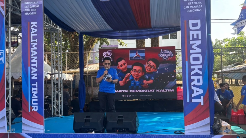 Demokrat Kaltim Perkuat Komunikasi dengan Warga Lewat Kegiatan Kemerdekaan