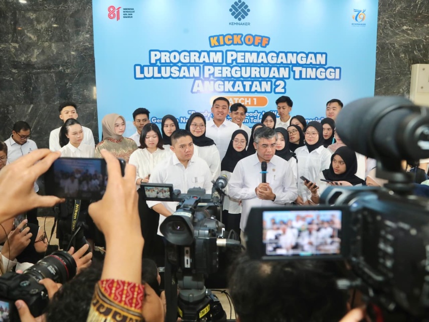46.160 Peserta Lolos Seleksi, Kemnaker Resmi Buka MagangHub Angkatan 2 Batch 1