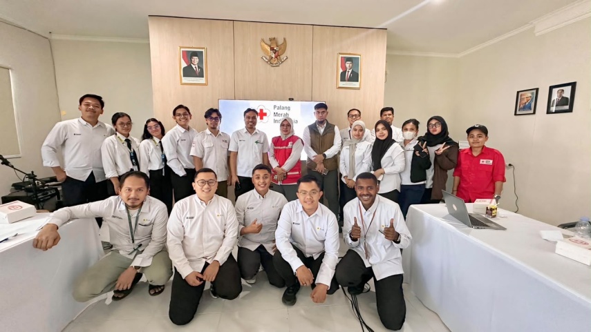 PLN UPP KLT 2 Gelar Simulasi P3K Bareng PMI Berau, Perkuat Budaya K3