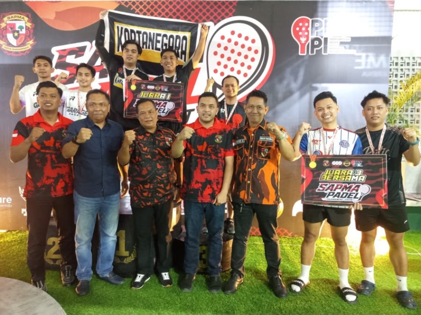 KONI Samarinda Apresiasi SAPMA PP Gelar Padel Cup, Dorong Sportivitas dan Kebersamaan Anak Muda