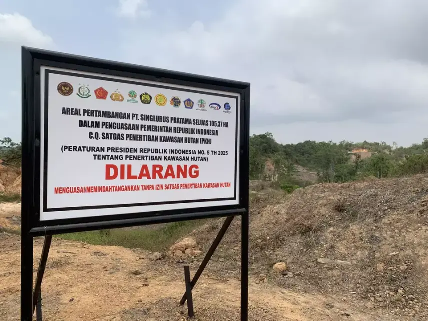 Satgas PKH Rebut 111,71 Hektare Lahan Tahura Bukit Soeharto di Kukar