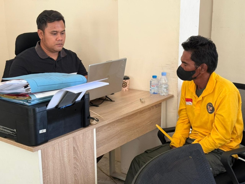 Sat Reskrim Polres Berau Ringkus 4 Pembakar Hutan dan Lahan, Total Area Terbakar 30 Hektare