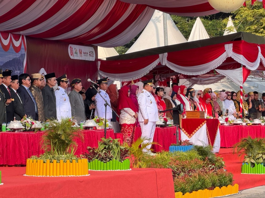 Mudyat Noor Ajak Kolaborasi Bangun PPU Usai Upacara HUT ke-81 RI