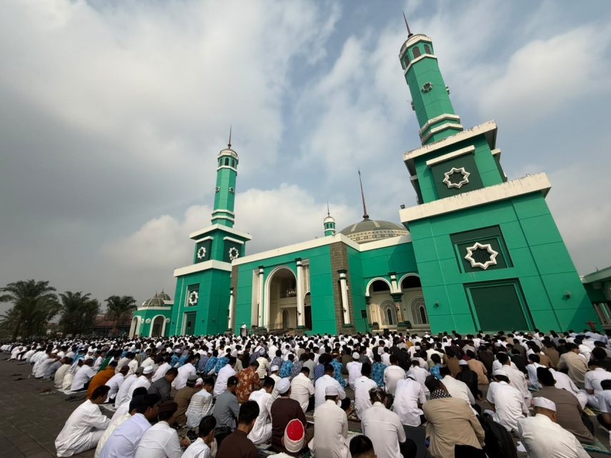 Hadapi Kemarau Panjang, Warga dan Pemkab Berau Gelar Salat Istisqa di Masjid Baitul Hikmah