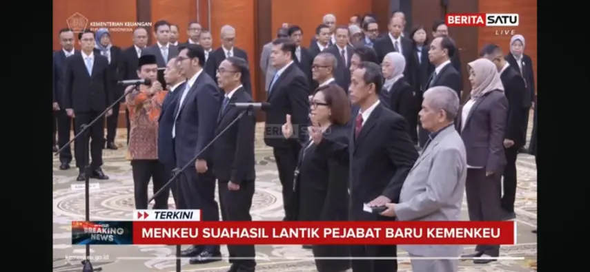 Dari Pengadilan Pajak hingga Pejabat Ex Officio Sekretariat KSSK, Suahasil Mutasi Sejumlah Pejabat Kemenkeu