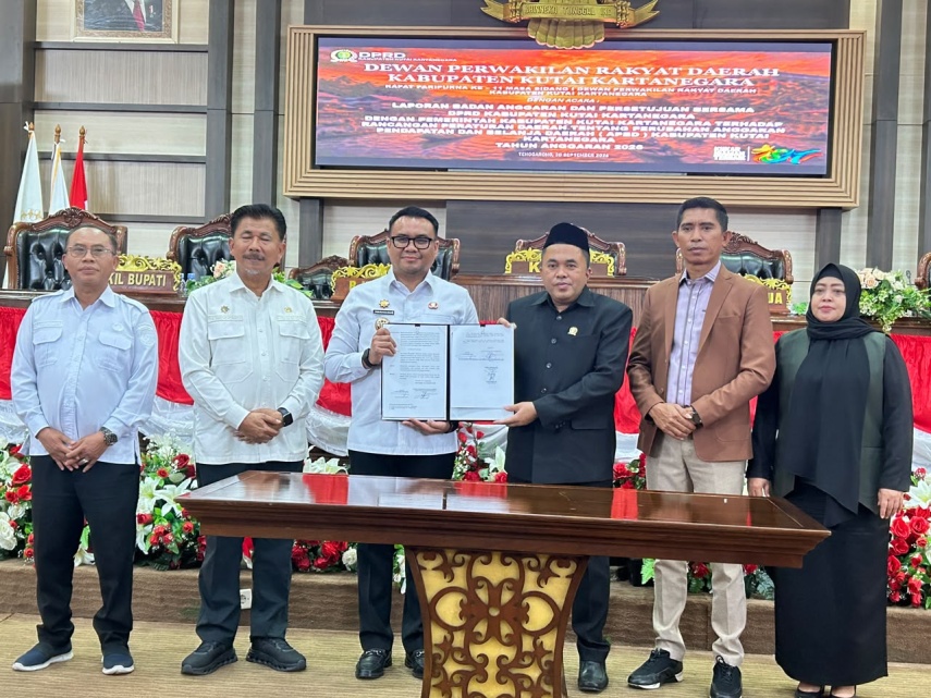 APBD Perubahan Kukar 2026 Ditetapkan Sebesar Rp 7,9 Triliun