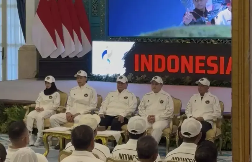 Kirim 430 Atlet ke Asian Games 2026, Presiden Prabowo Janjikan Bonus Rp3 Miliar dan Minta Pelatih Diberi Kenaikan Pangkat