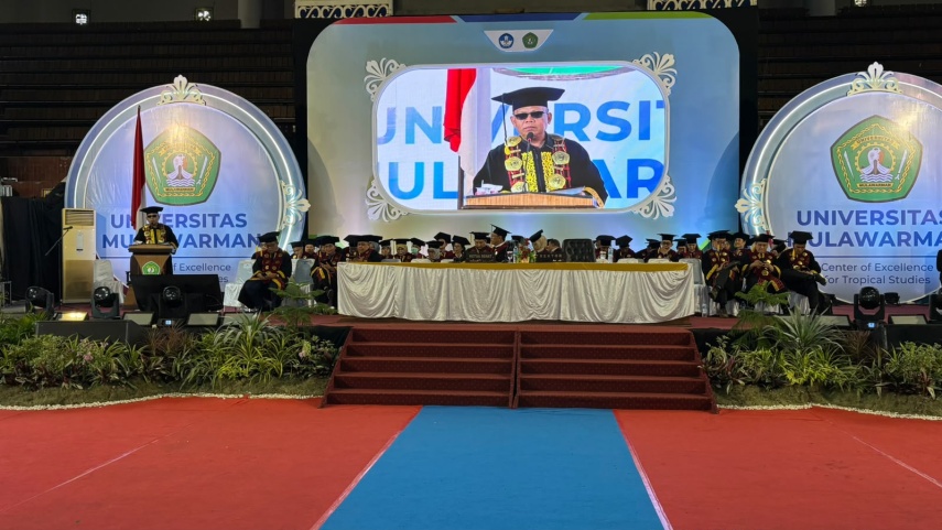 Unmul Tambah Tujuh Guru Besar, Diharap Jadi Inspirasi Setiap Dosen