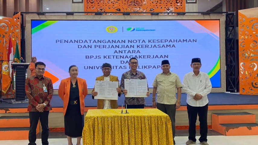 Uniba Cetak Sejarah, Jadi Kampus Pertama di Kalimantan yang Gandeng BPJS Ketenagakerjaan