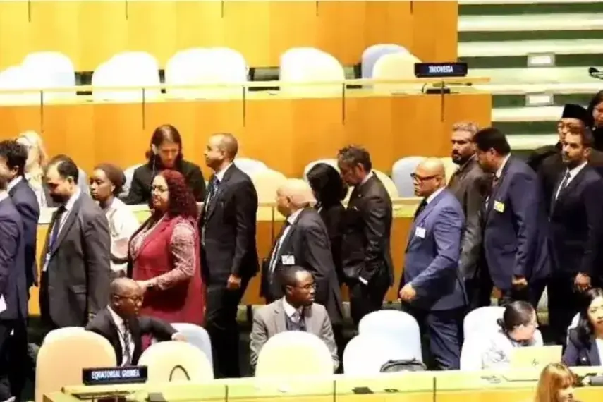 Delegasi Indonesia dan Sejumlah Negara Walk Out Saat Netanyahu Berpidato di Sidang PBB
