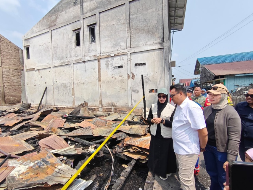 Bupati Kukar Siapkan Penanganan Jangka Pendek hingga Panjang bagi Korban Kebakaran Loa Ipuh