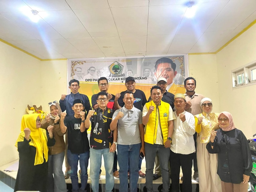 Bazar Murah, Turnamen Minisoccer hingga Lari Meriahkan HUT ke-62 Golkar di Bontang