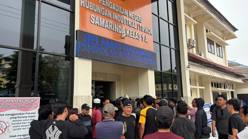 PN Samarinda Digeruduk Massa Memperjuangkan Sengketa Lahan, Eksekusi Pengosongan Tetap Berlanjut