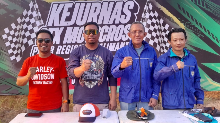 Pembalap Lima Provinsi Kalimantan Bertarung di Kejurnas Motocross Balikpapan