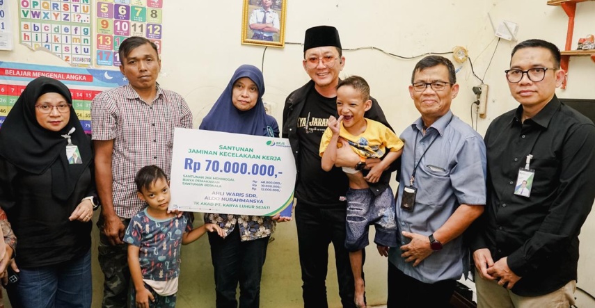 Korban Kecelakaan KM Virgo Terlindungi, BPJS Ketenagakerjaan Serahkan Santunan Rp 140 Juta