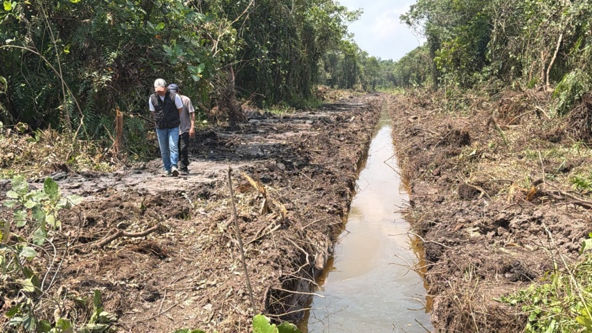 Irigasi Belum Tuntas, 140 Hektare Sawah di Semurut Berau Terancam Kekurangan Air