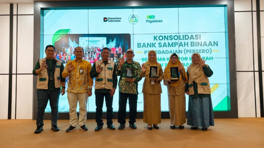 Pegadaian Kanwil IV Balikpapan Perkuat Ekosistem Bank Sampah Lewat FORSEPSI 2026