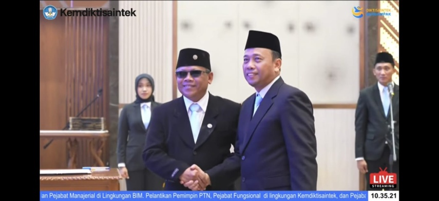 Rudianto Amirta Dilantik Jadi Rektor Unmul, Kemendiktisaintek Minta Kampus Perkuat Kontribusi