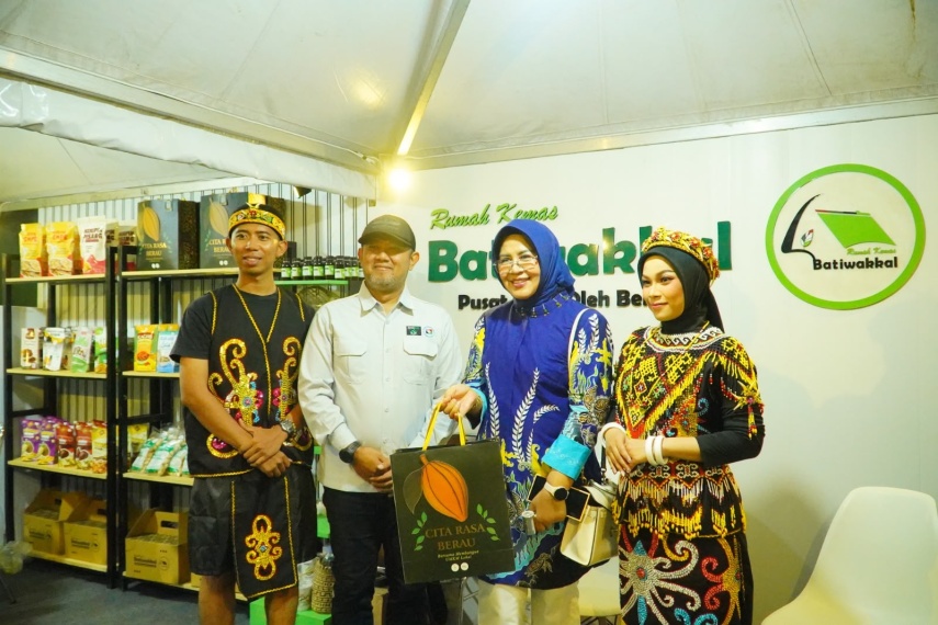 Rumah Kemas Batiwakkal Jadi Etalase UMKM Binaan Berau Coal di Berau Expo 2026